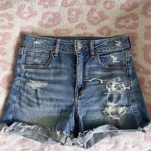 AE High Wasted Denim Shorts